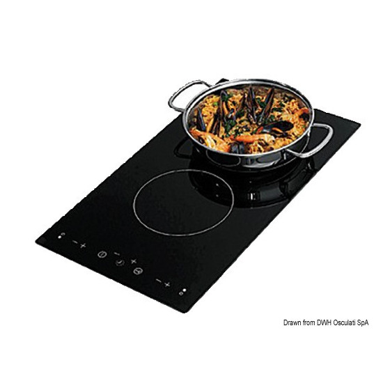 Plan de cuisson en vitrocéramique à induction 