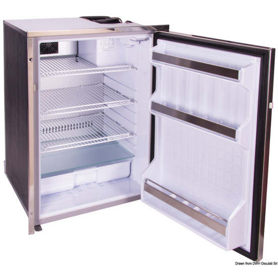 Réfrigérateur ISOTHERM frontal Inox de 130 litres 