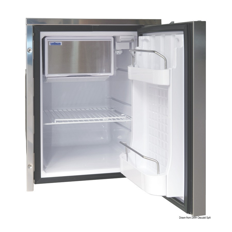 Réfrigérateur ISOTHERM frontal Inox - clean touch 
