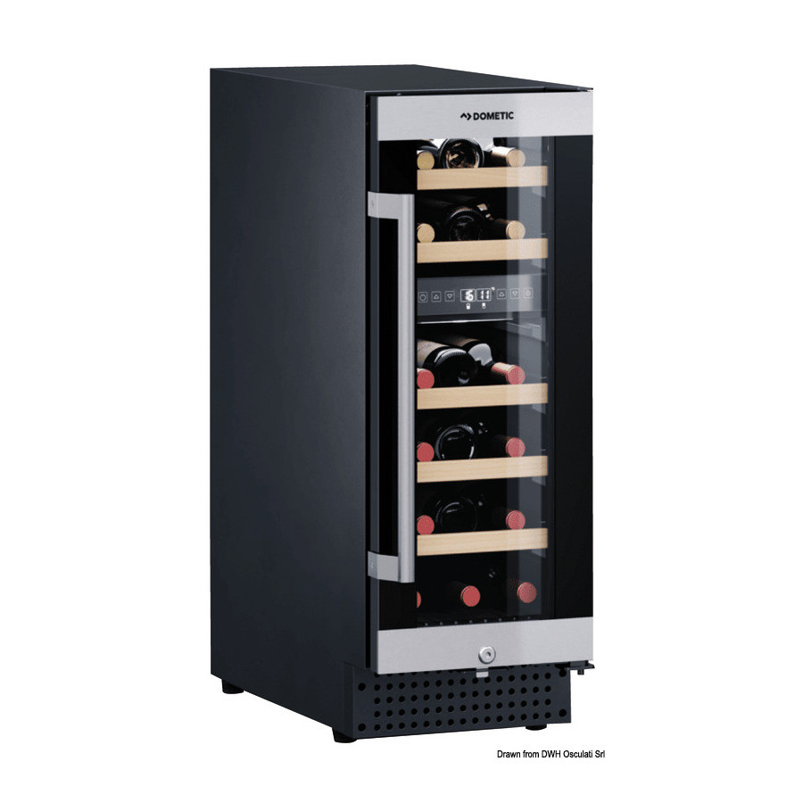 Refroidisseur de vins bi-zone à compression 
