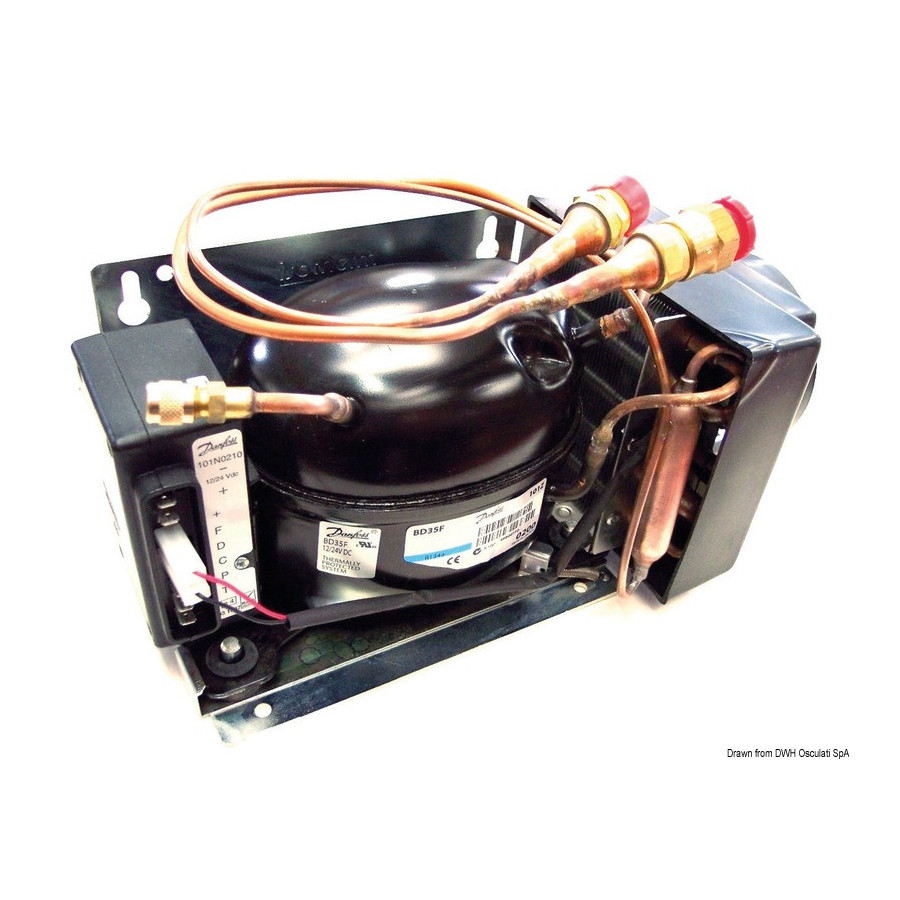 Groupe réfrigérateur ISOTHERM by Indel Webasto Marine 