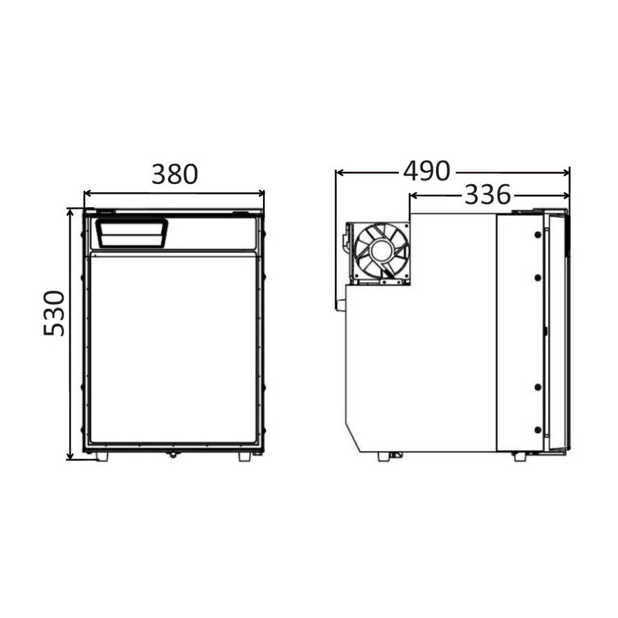 Réfrigérateur Frigo° Variante ou Accessoires Réduit:*50.960.00*