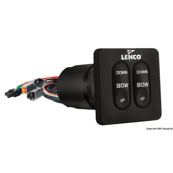Tableaux de contrôle LENCO Tactile Switch Variante ou Accessoires Réduit:contrôle Lenco Standard 12 V *51.256.01*