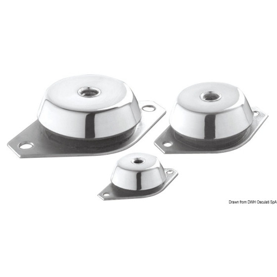 Supports élastiques anti-vibration pour moteurs in-bord et générateurs complets de coussinets 