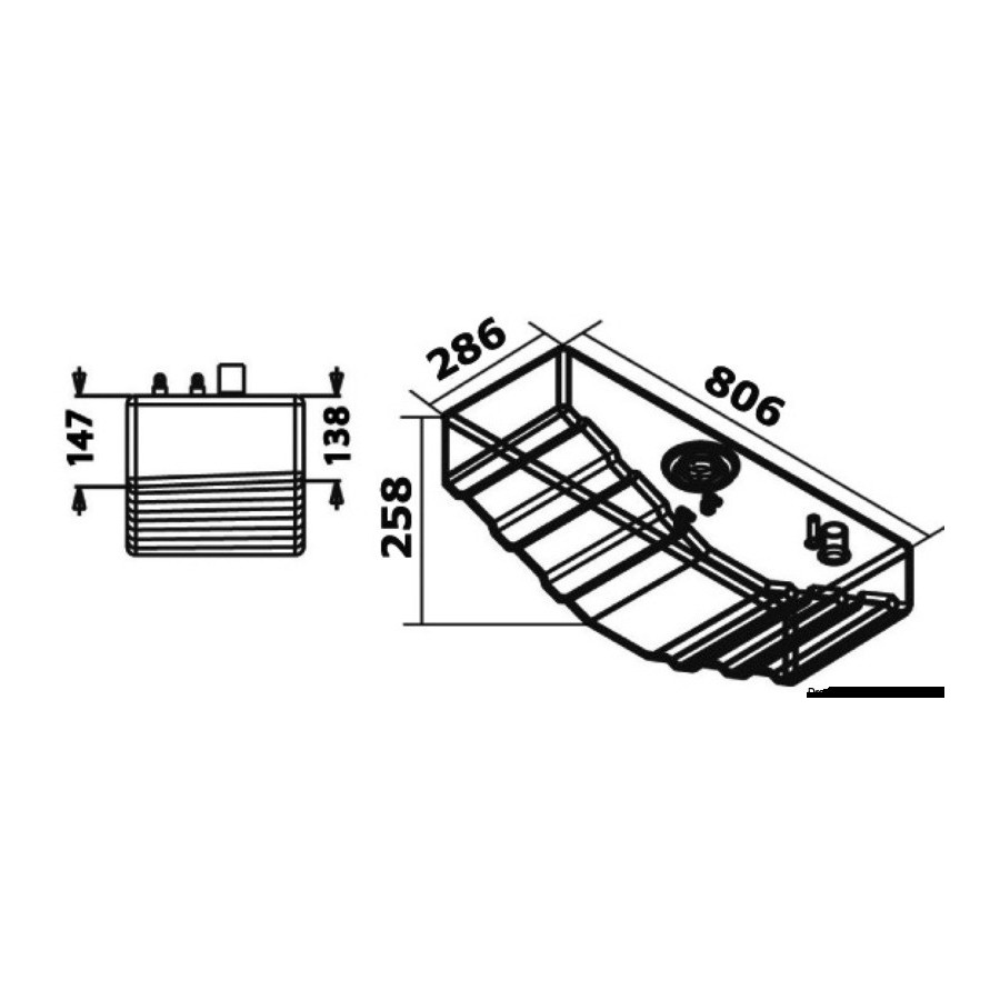Réservoirs carburant Variante ou Accessoires Réduit:44 l *52.032.03*