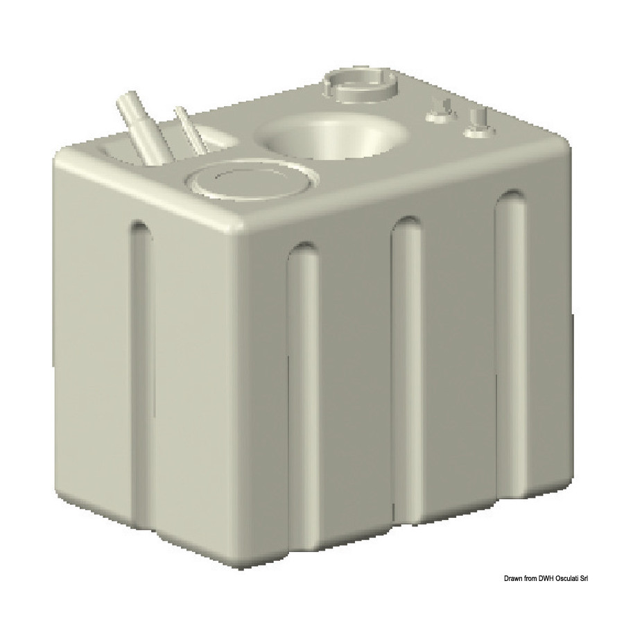 Réservoir carburant en polyéthylène réticulé Variante ou Accessoires Réduit:polyéthylène réticulé 164 l *52.040.01*