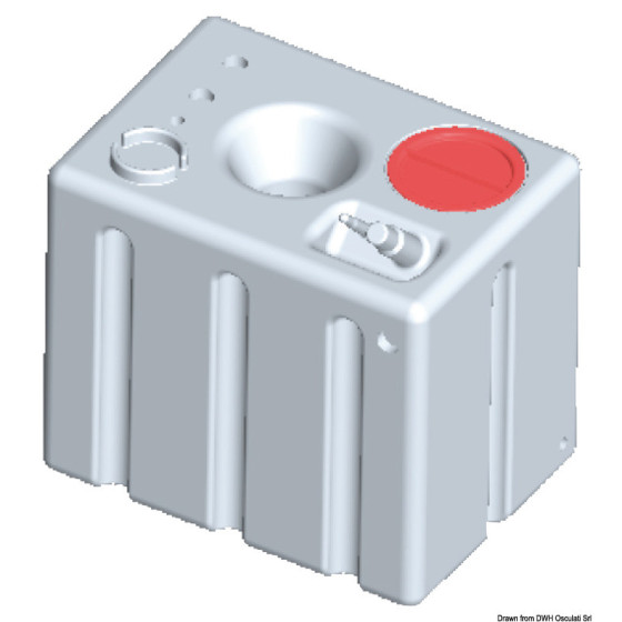 Réservoir rigide modulaire pour eau potable Variante ou Accessoires Réduit:rigide modu.eau potable 172l *52.194.80*