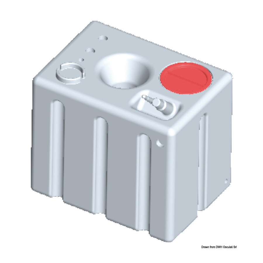 Réservoir rigide modulaire pour eau potable Variante ou Accessoires Réduit:rigide modu.eau potable 172l *52.194.80*
