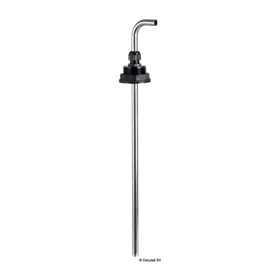 Tuyau de pompage H2O /carburant pour réservoirs en acier inox, plastique et aluminium 