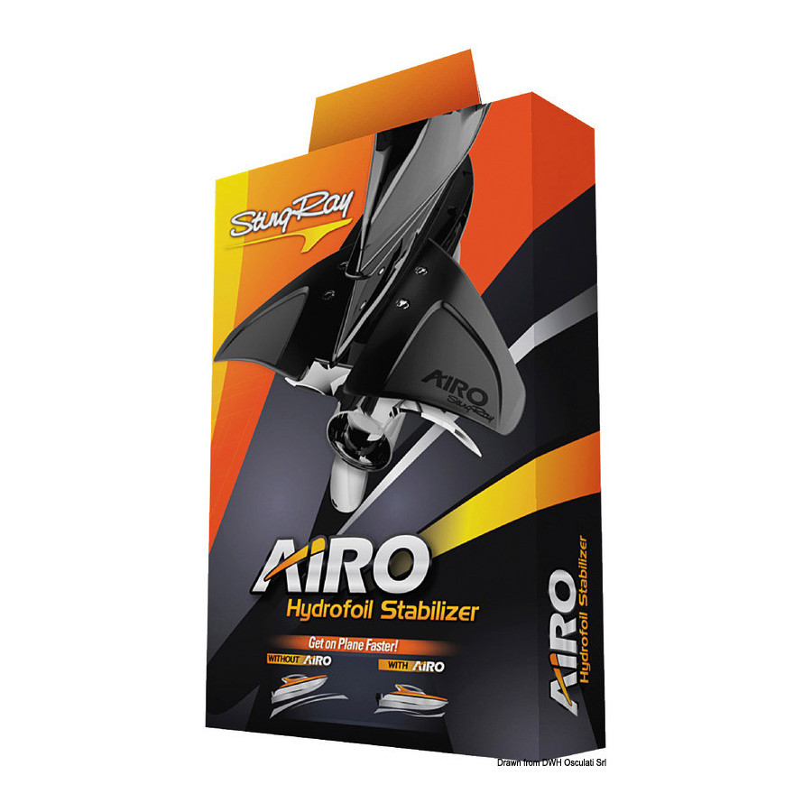 Hydrofoil STING RAY AIRO Fixation avec vis 