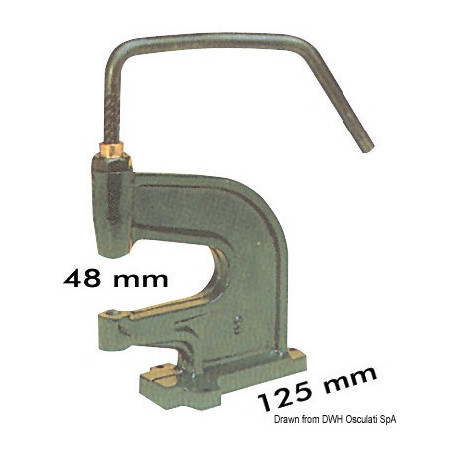 Presse pour riveter les boutons 10.301.XX/10.303.XX