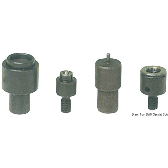 Kit de poinçons pour boutons 10.301.XX/10.303.XX 