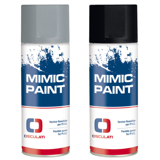 Peinture spray Mimic Paint pour rénovation PVC et pour peindre à nouveau la tête de pare-battages 