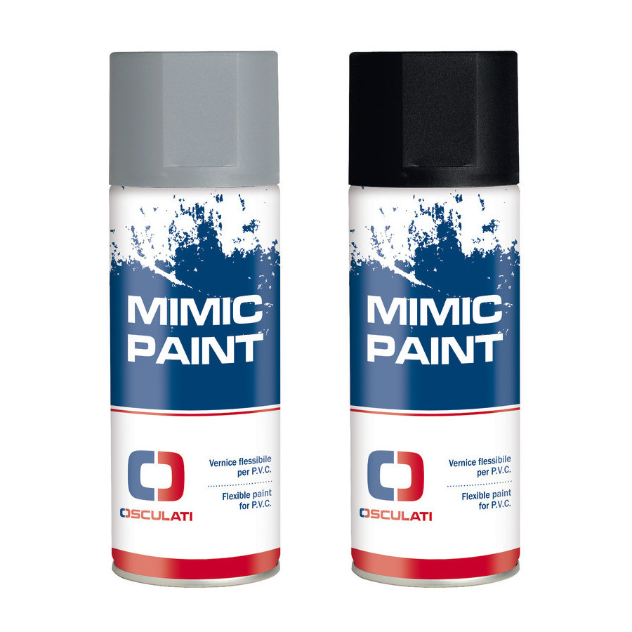 Peinture spray Mimic Paint pour rénovation PVC et pour peindre à nouveau la tête de pare-battages 