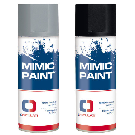 Peinture spray Mimic Paint pour rénovation PVC et pour peindre à nouveau la tête de pare-battages