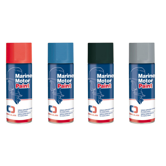 Peintures acryliques spray pour moteurs VM 