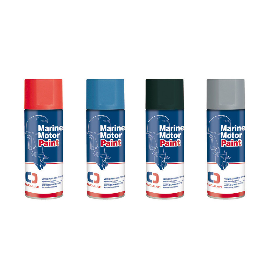 Peintures acryliques spray pour moteurs VOLVO Penta 