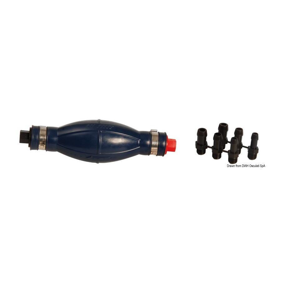 Pompe d'aspiration de carburant avec support multi-tuyaux 
