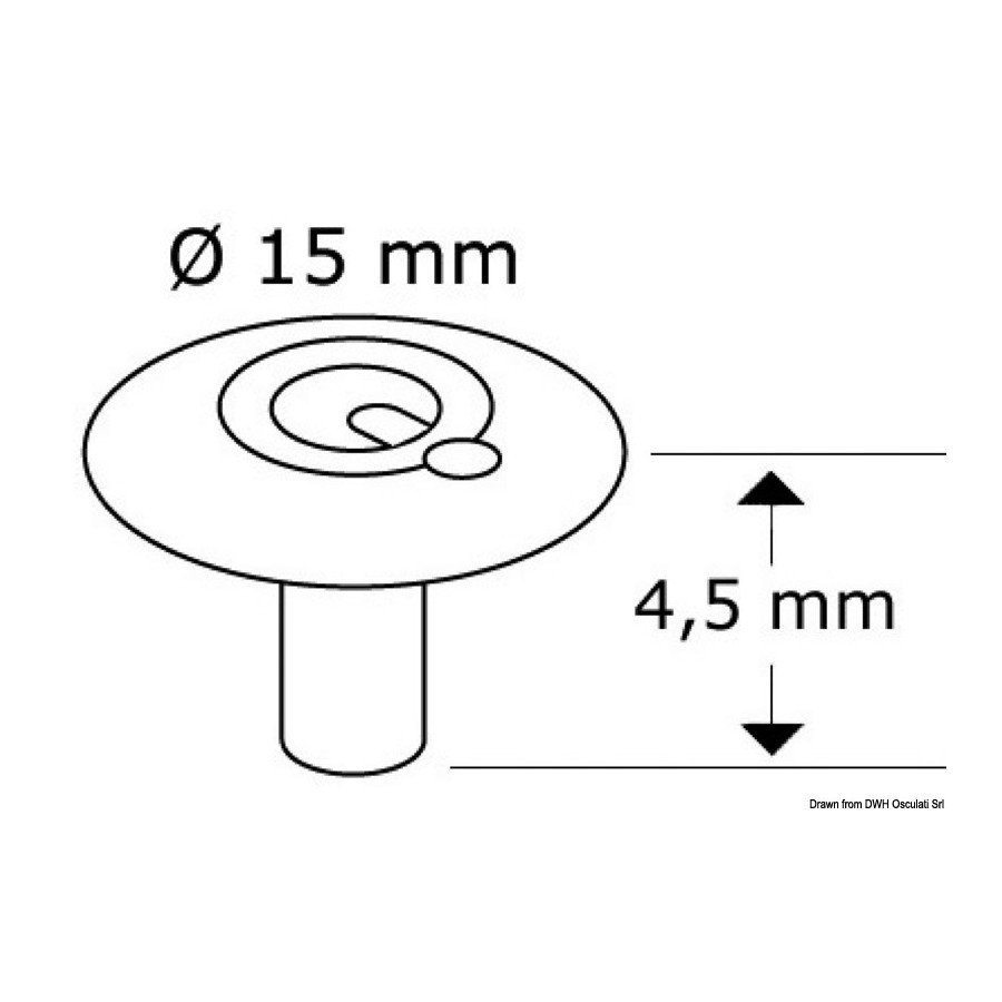 Boutons pression Q-SNAP Variante ou Accessoires Réduit:Q-CAP A/4-4 *10.300.01*