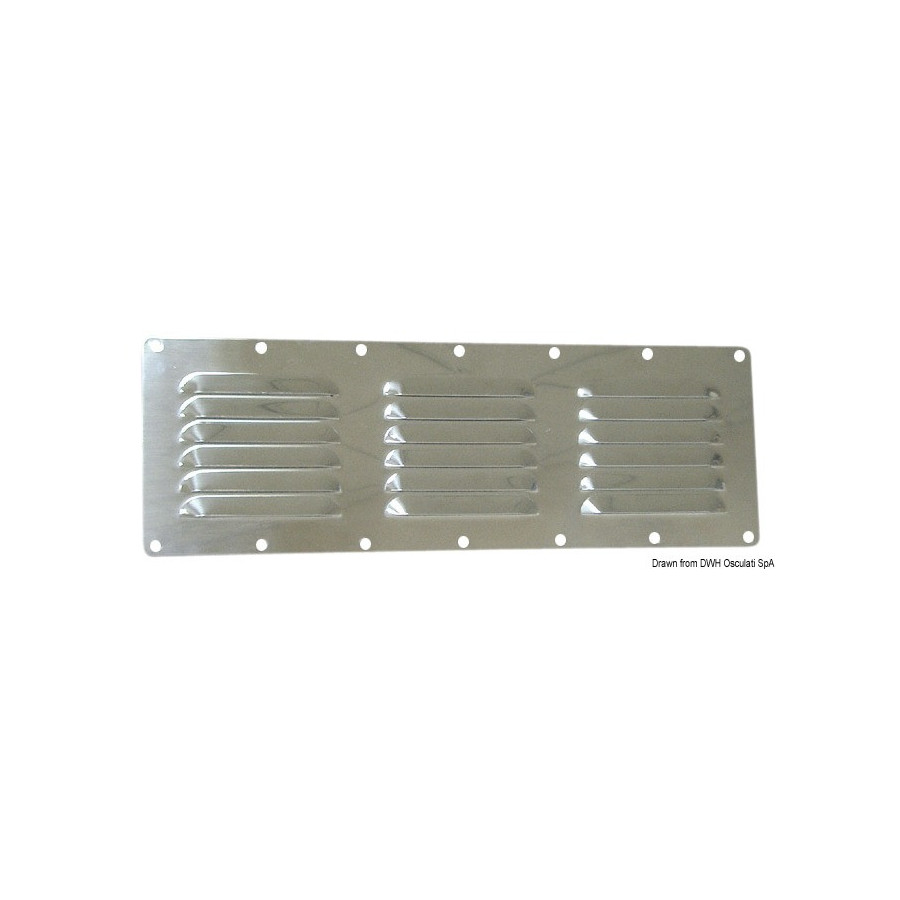 Grilles d’aération rectangulaires 