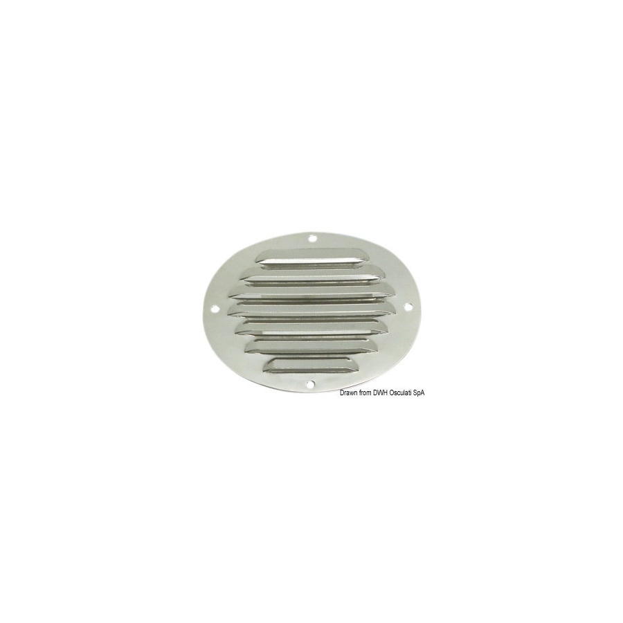 Grilles d’aération ovales 