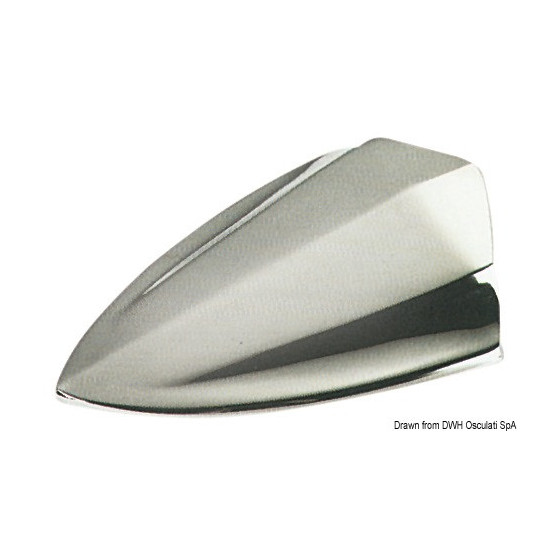 Prises d’air de pont ou roof Variante ou Accessoires Réduit:pont laiton chromé 165x120x34 mm *53.310.01*