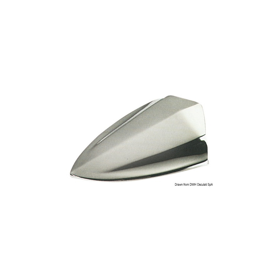 Prises d’air de pont ou roof Variante ou Accessoires Réduit:pont laiton chromé 165x120x34 mm *53.310.01*