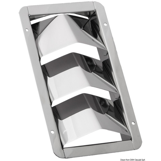 Grilles d’aération Variante ou Accessoires Réduit:compartiment moteur 205x114 mm *53.401.50*