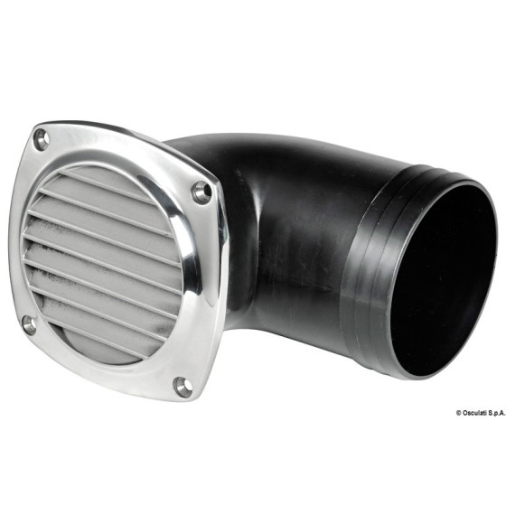 Raccords pivotants pour prises d'air inox 