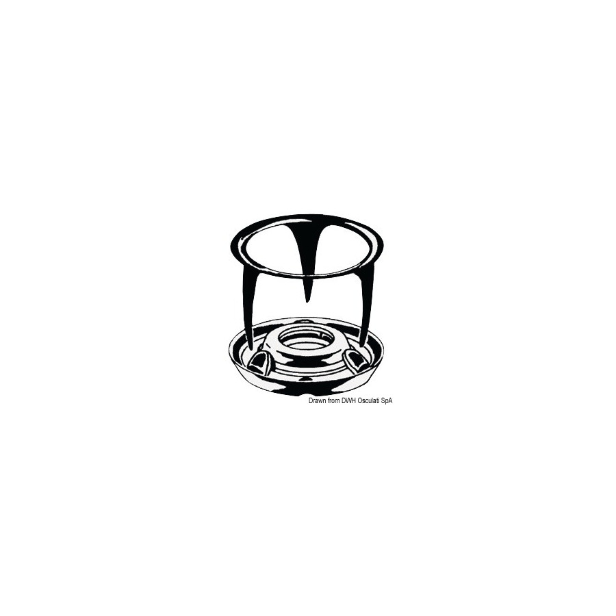 Boutons en laiton nickelé pour moquette Variante ou Accessoires Réduit:laiton nickelé pour moquette *10.305.00* Qté : 100