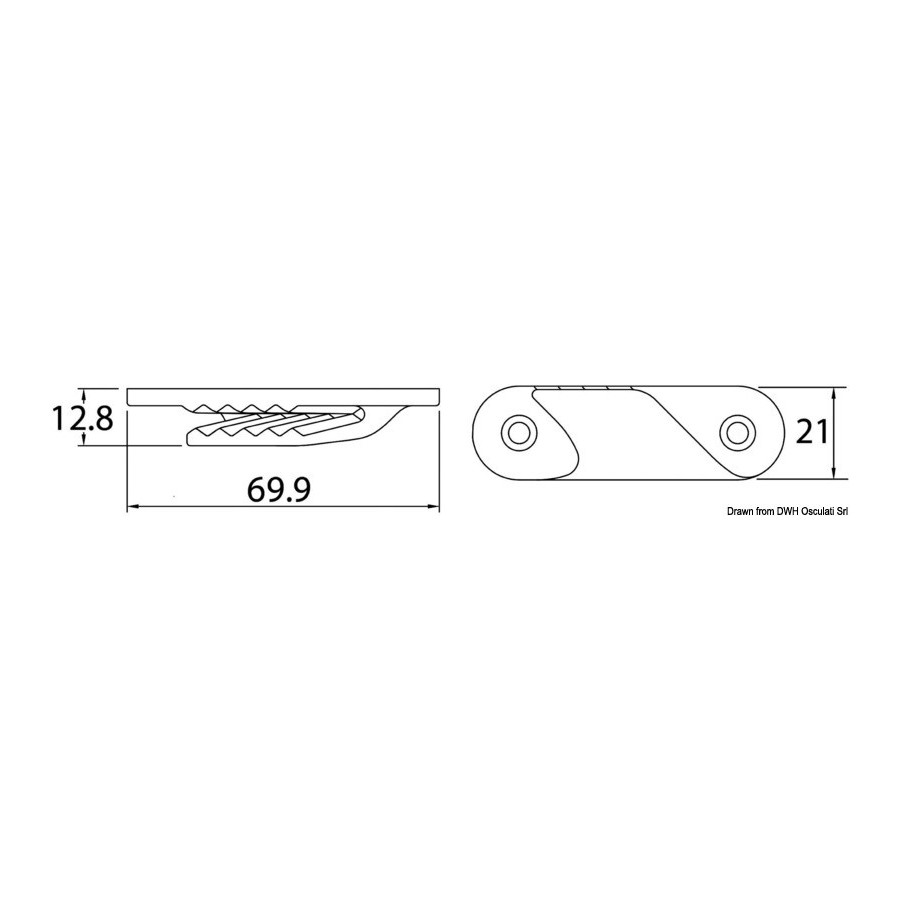 Coinceurs CLAMCLEATS Fine 