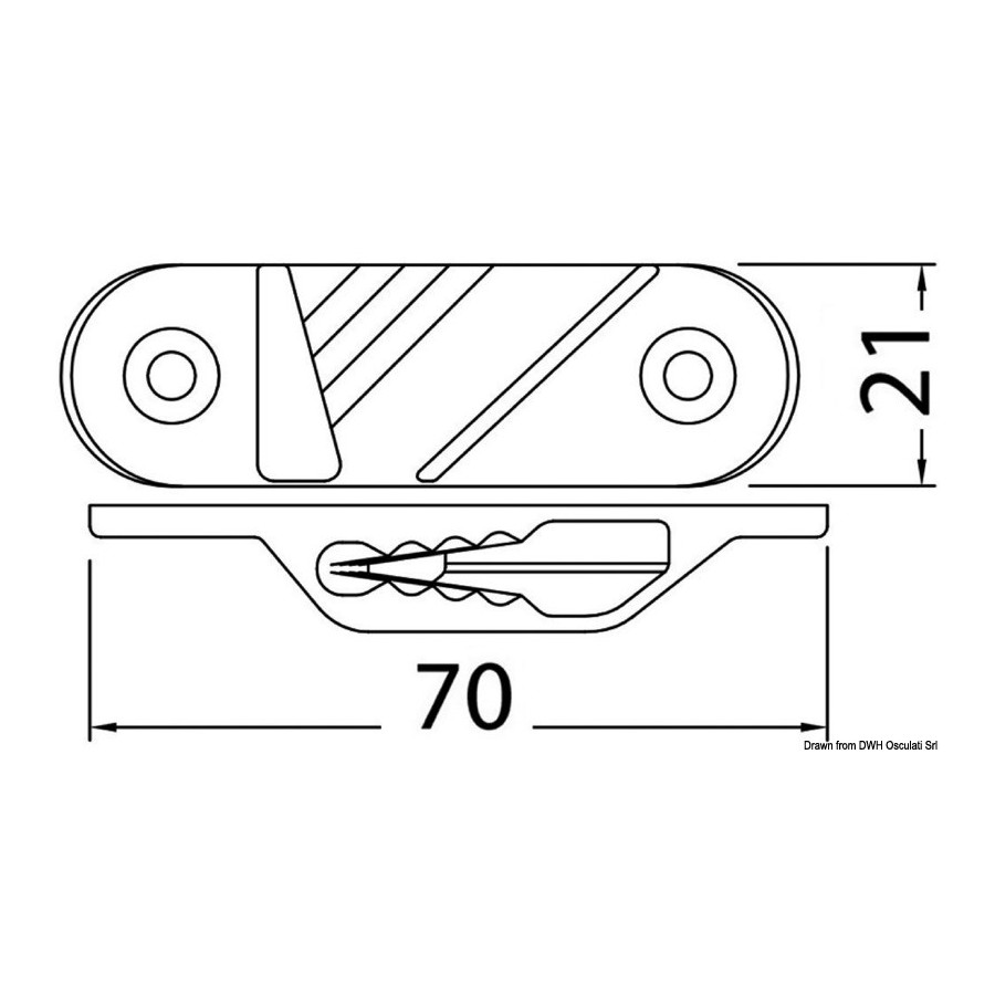 Coinceurs CLAMCLEATS Sail Line Ali 