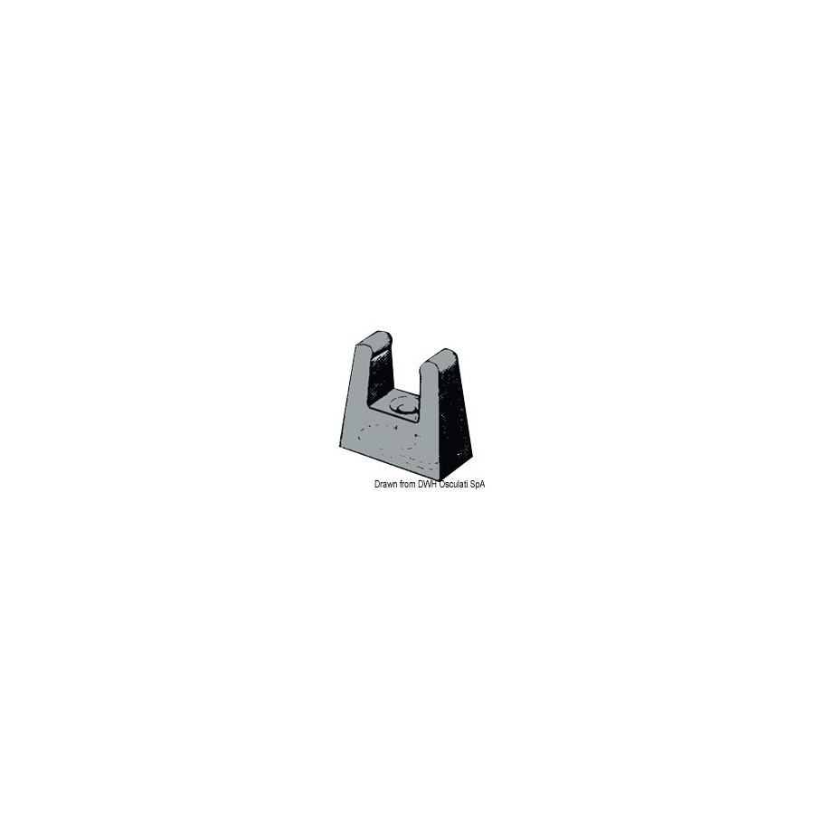 Clips pour fixer la rallonge sur la barre 