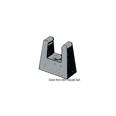 Clips pour fixer la rallonge sur la barre