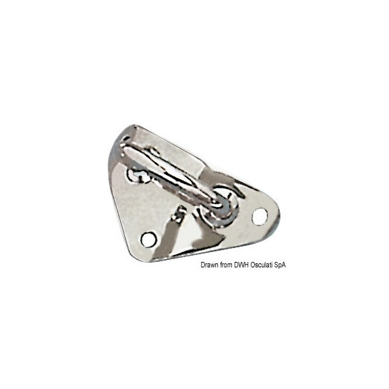 Anneau de tangon en inox 