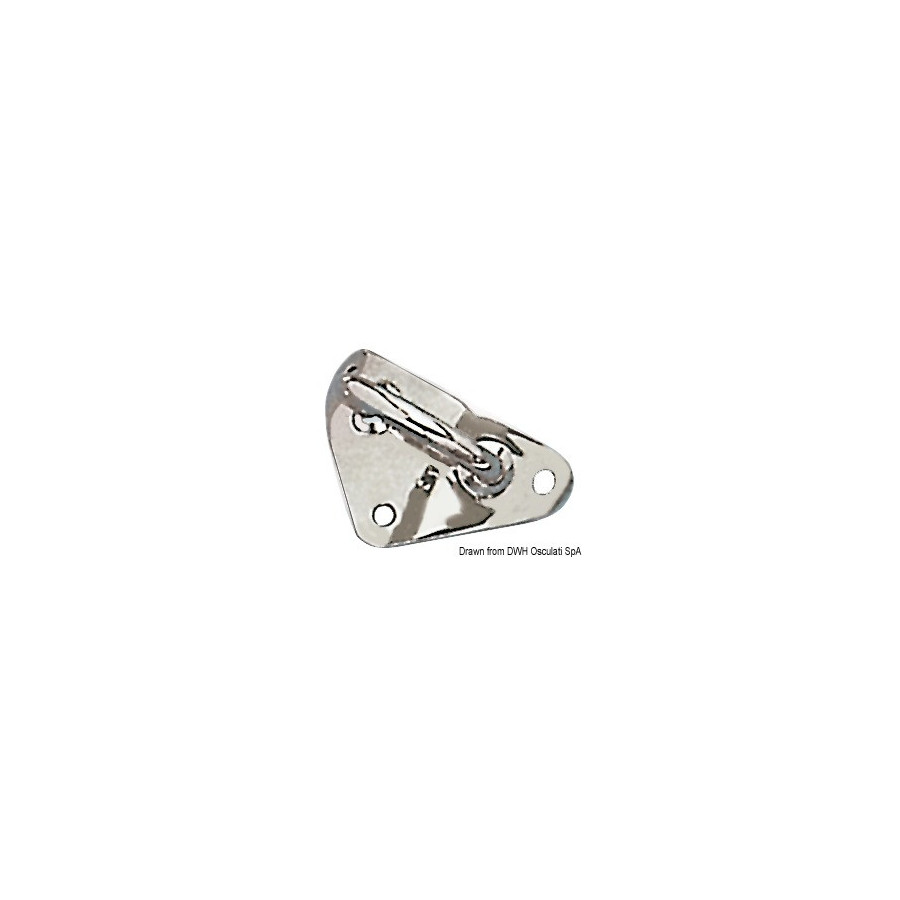 Anneau de tangon en inox 
