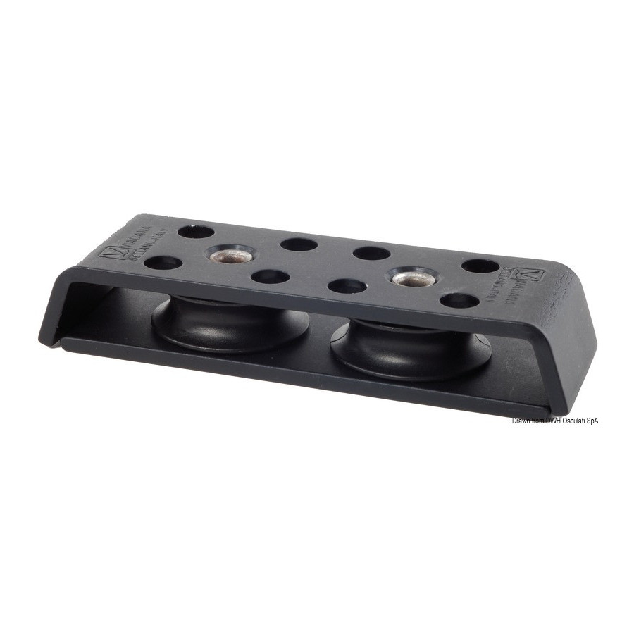Renvois Variante ou Accessoires Réduit:aluminium anodisé 2 poulies *61.230.02*