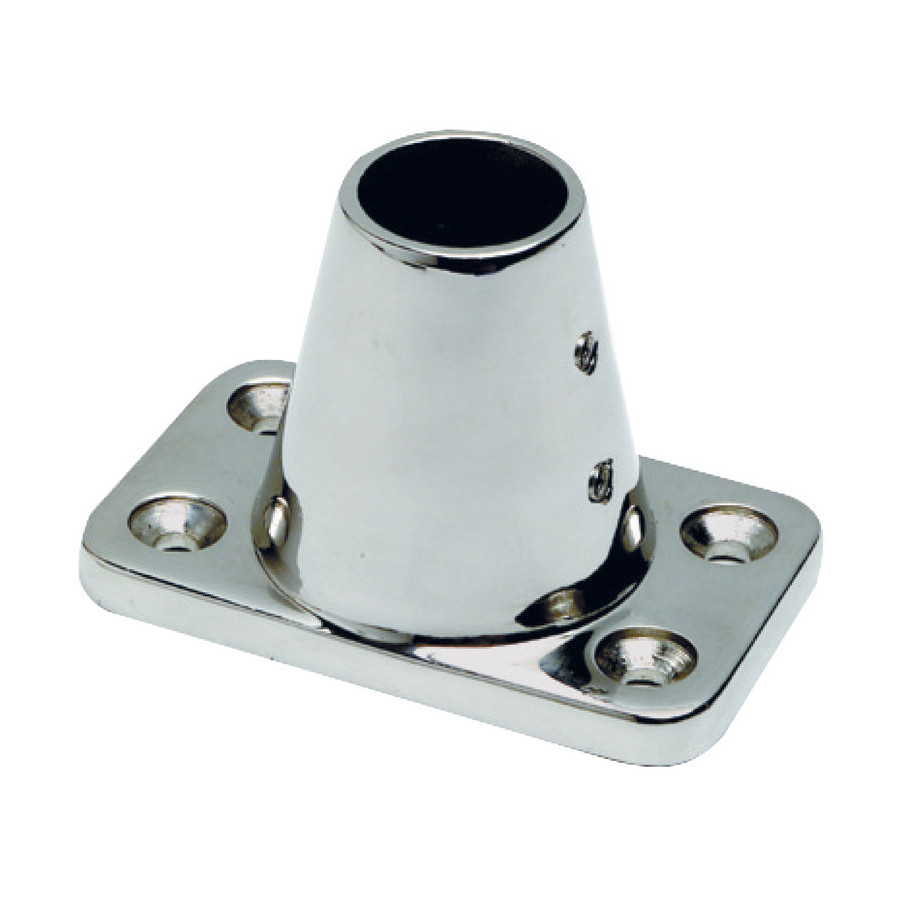 Base moulée AISI 316 pour chandeliers. 