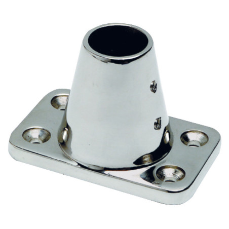Base moulée AISI 316 pour chandeliers.