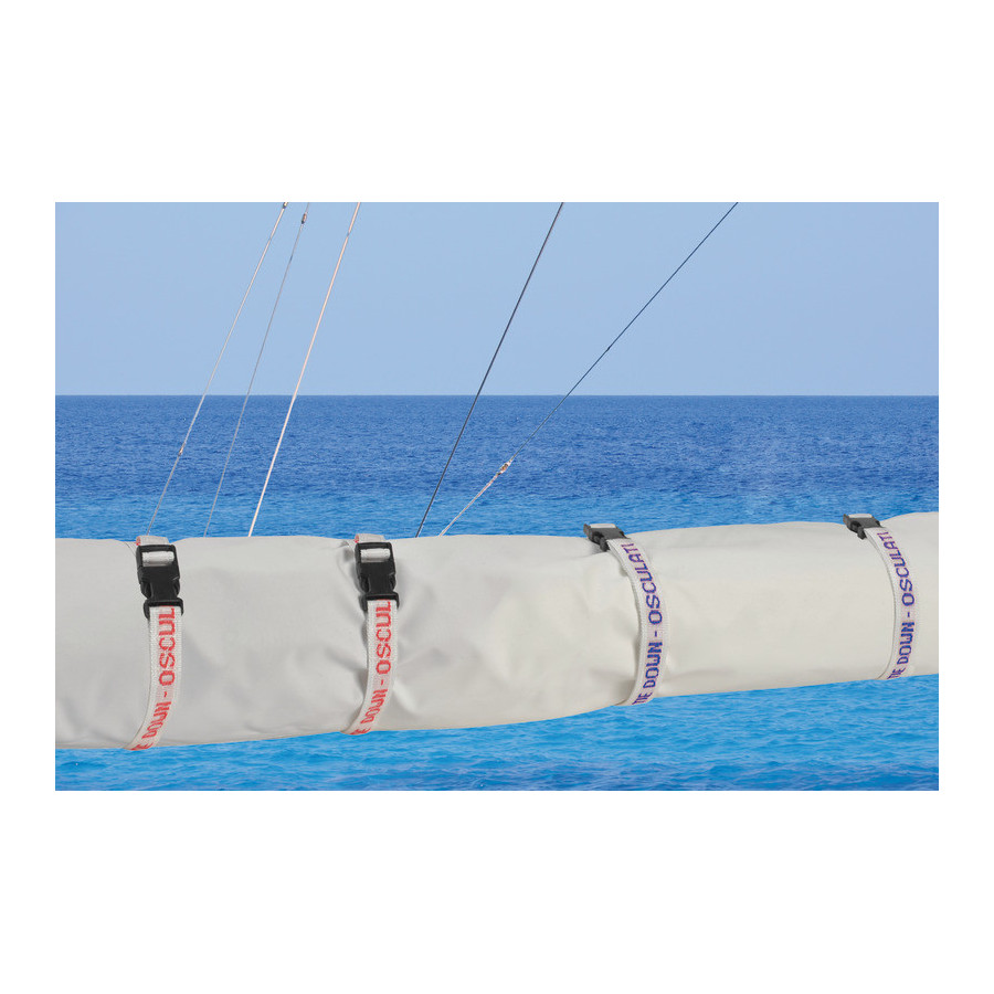 Sangles Tie Down pour fixer la grand-voile 