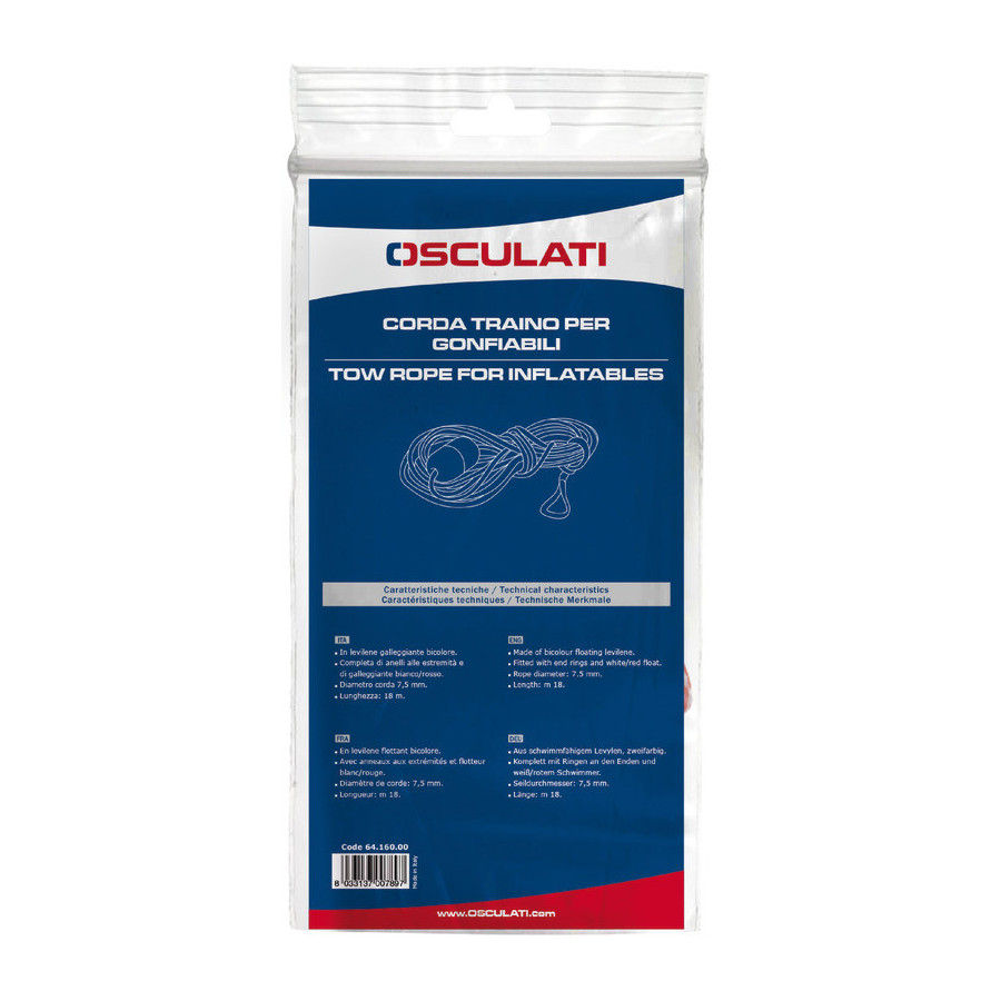 Corde pour tracter des engines gonflables 