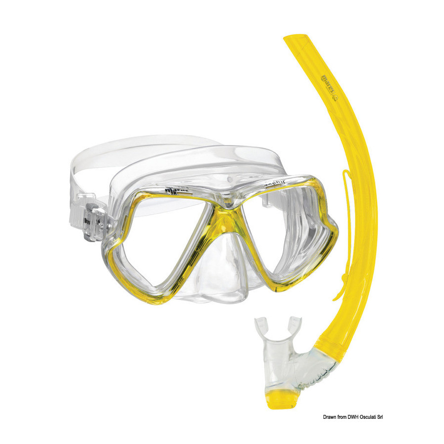 Ensemble masque et embout MARES modèle Zephir Variante ou Accessoires Réduit:embout MARES Combo Zephir Junior *64.323.01*