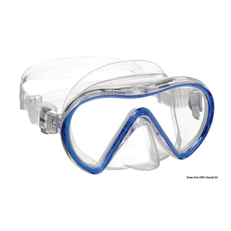 Masque en silicone Mares modèle Vento Variante ou Accessoires Réduit:silicone MARES Vento junior *64.326.01*