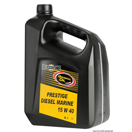 BERGOLINE - GENERAL OIL Prestige Diesel Marine 15W40 