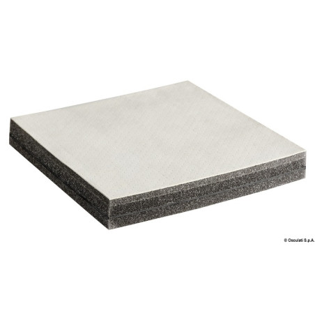 Plaques anti-bruit phono-absorbants et phono-isolants avec simili cuir perforé