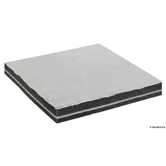 Panneaux d'insonorisation e d'isolation acoustique avec tissu en fibre de verre ISO 4589-3 