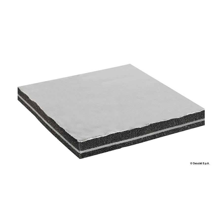 Panneaux d'insonorisation e d'isolation acoustique avec tissu en fibre de verre ISO 4589-3 