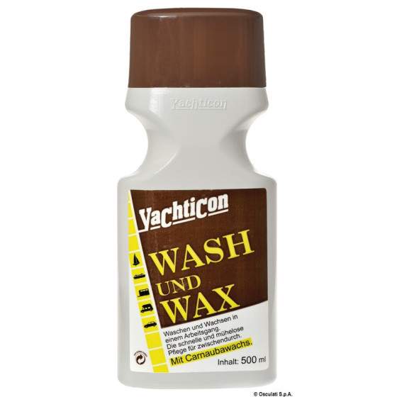 Détergent et produit qui fait briller YACHTICON Wash and Wax 