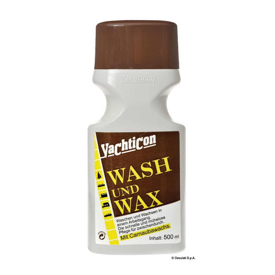Détergent et produit qui fait briller YACHTICON Wash and Wax 