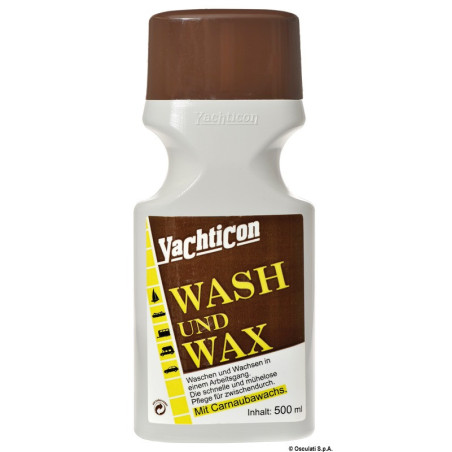 Détergent et produit qui fait briller YACHTICON Wash and Wax
